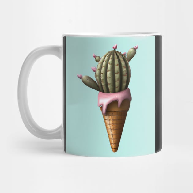 Cactus Ice Cream by maxcode